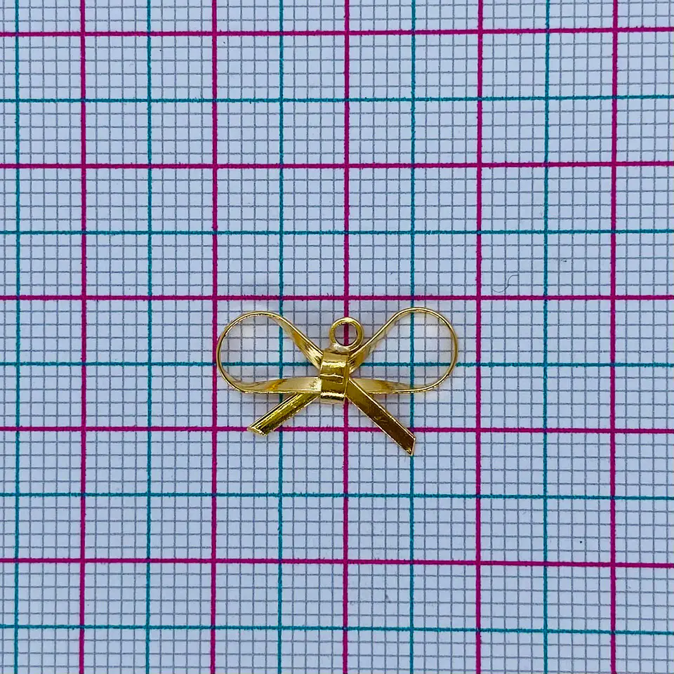 MOÑO LAZO BAÑO DE ORO T6623 2