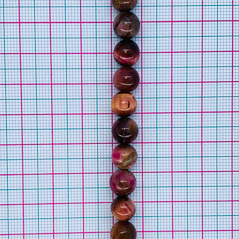 OJO DE TIGRE ROSA #8 ROSETIG-8MM