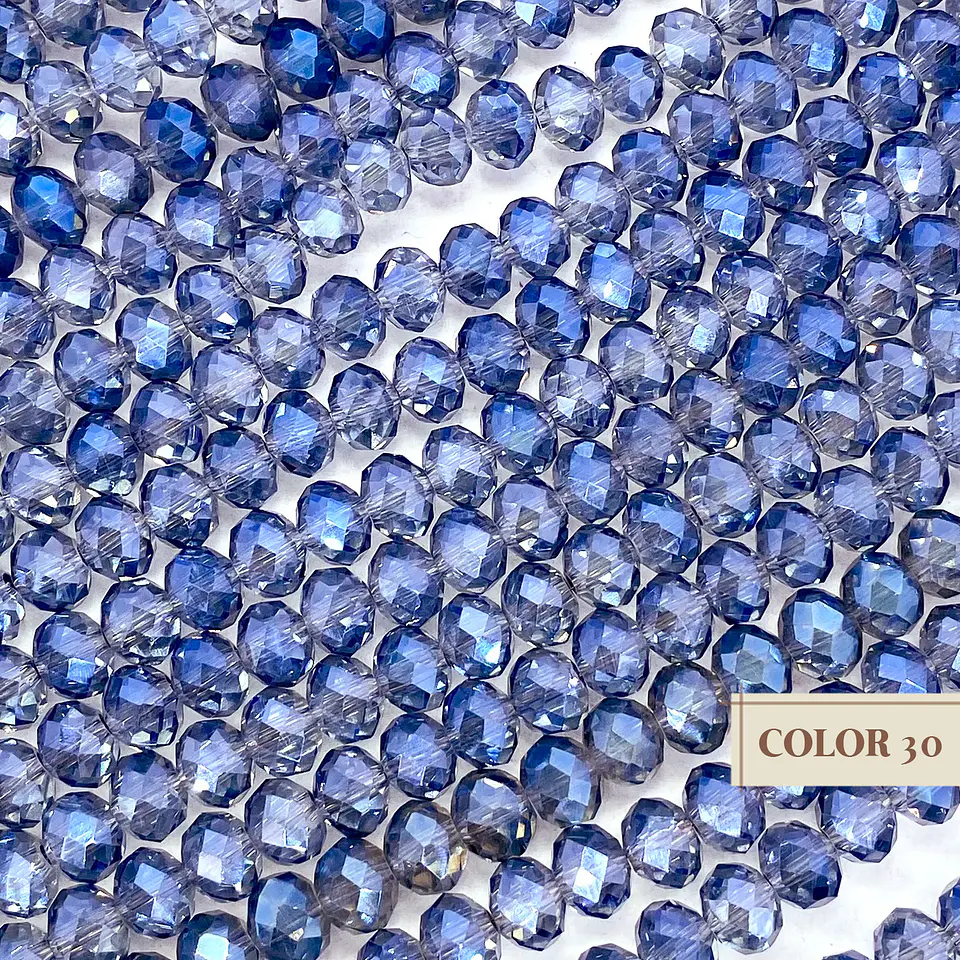 SEPARADOR ✦ CRISTAL DONA 8MM (ELIGE TU COLOR FAVORITO) 17
