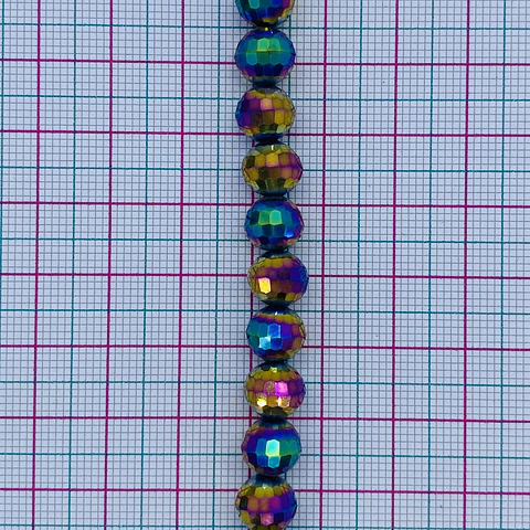 SEPARADOR ✦ BOLA MUNDO CRISTAL 8MM (ELIGE TU COLOR FAVORITO)