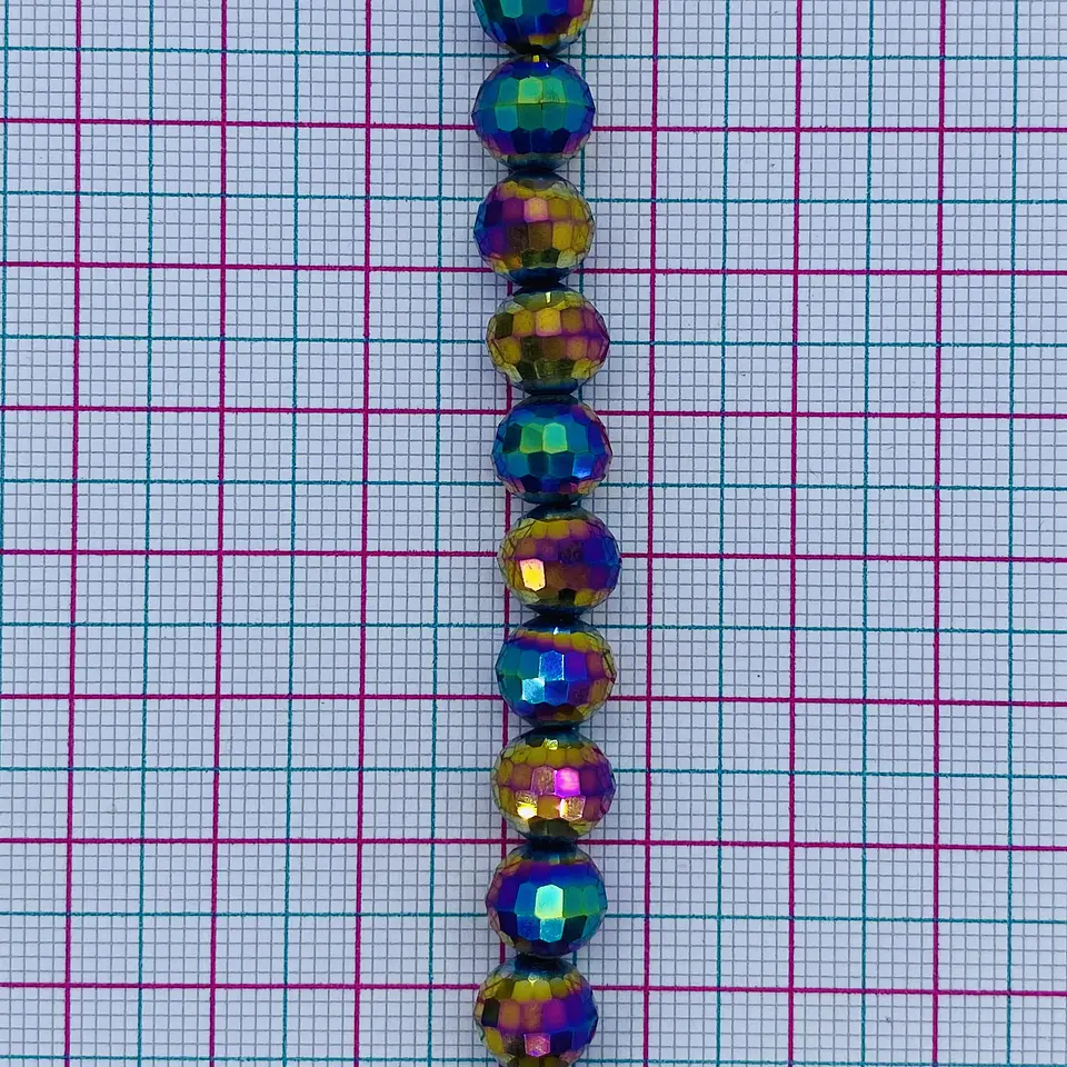 SEPARADOR ✦ BOLA MUNDO CRISTAL 8MM (ELIGE TU COLOR FAVORITO) 2