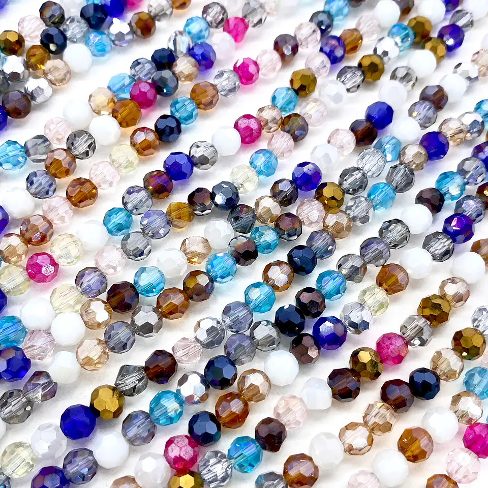 BOLA DIAMANTADA CRISTAL #6 (ELIGE TU COLOR FAVORITO) B1-6MM 13