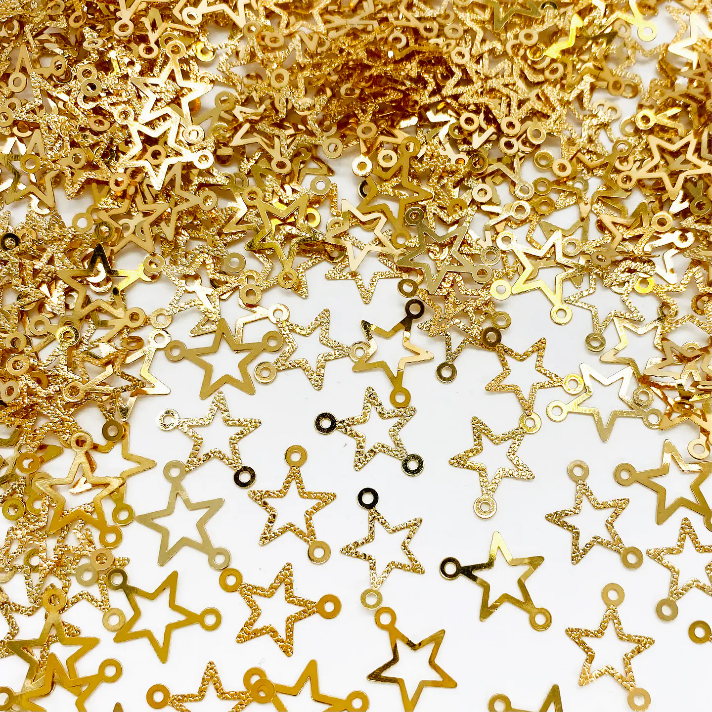 ESTRELLA MINI DIJE BAÑO DE ORO SQ-1438-G 1