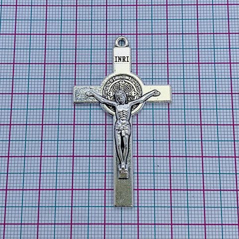 DIJE ✦ CRISTO / SAN BENITO ZAMAK