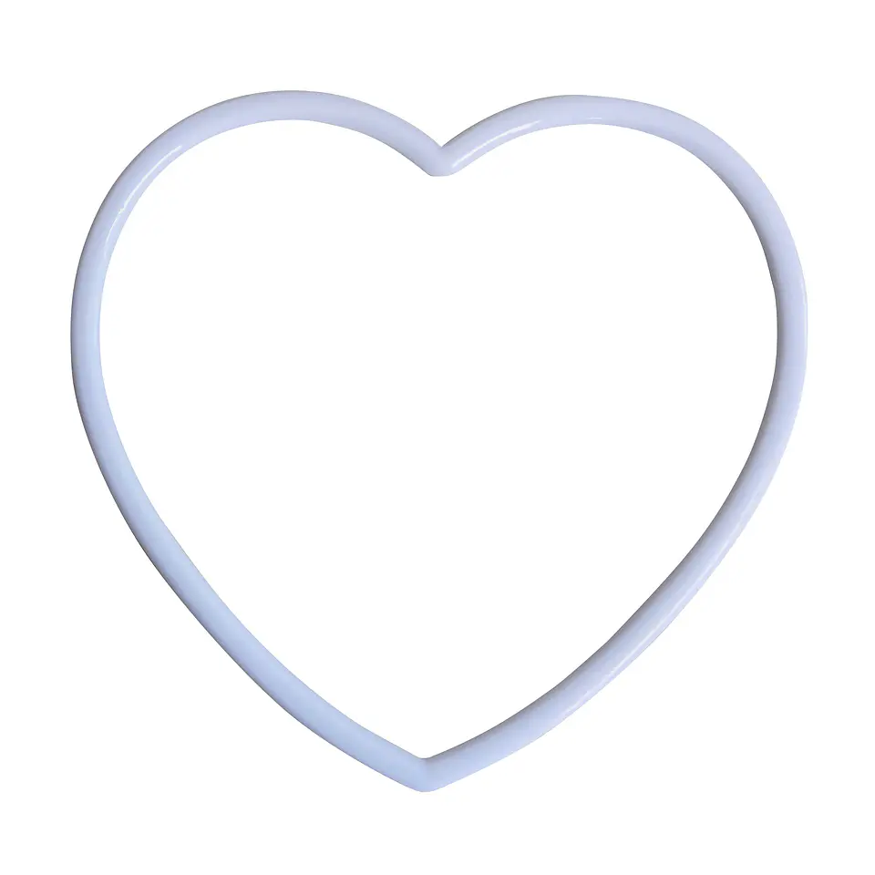 CORAZÓN PLÁSTICO CORA-20CM 1