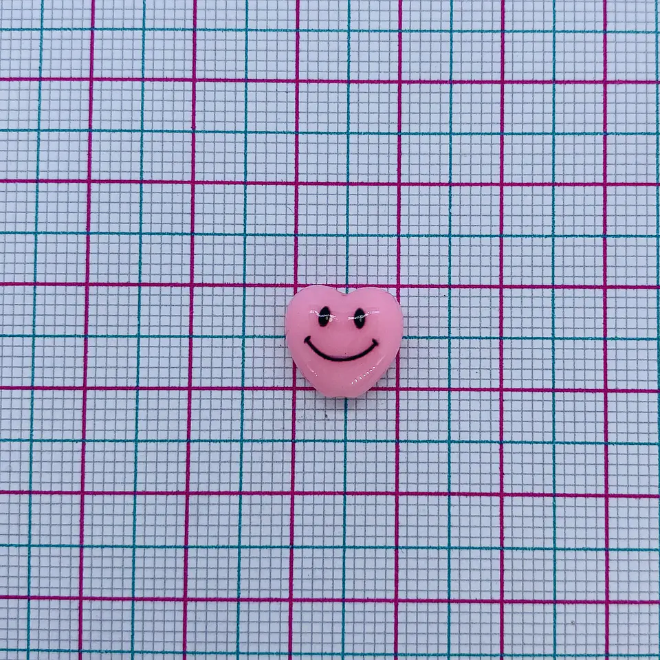 CORAZÓN CARITA FELIZ ACRÍLICO DAF-5-8 2