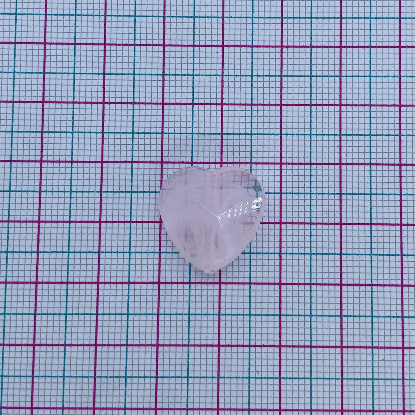 CORAZÓN HIELO ACRÍLICO (ELIGE TU COLOR FAVORITO) DAF-6 2