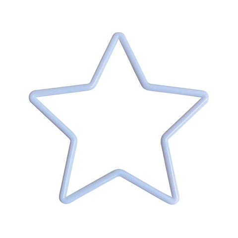 ESTRELLA PLÁSTICA ESTA-15CM