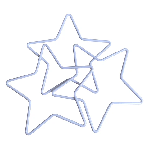 ESTRELLA PLÁSTICA ESTA-25CM