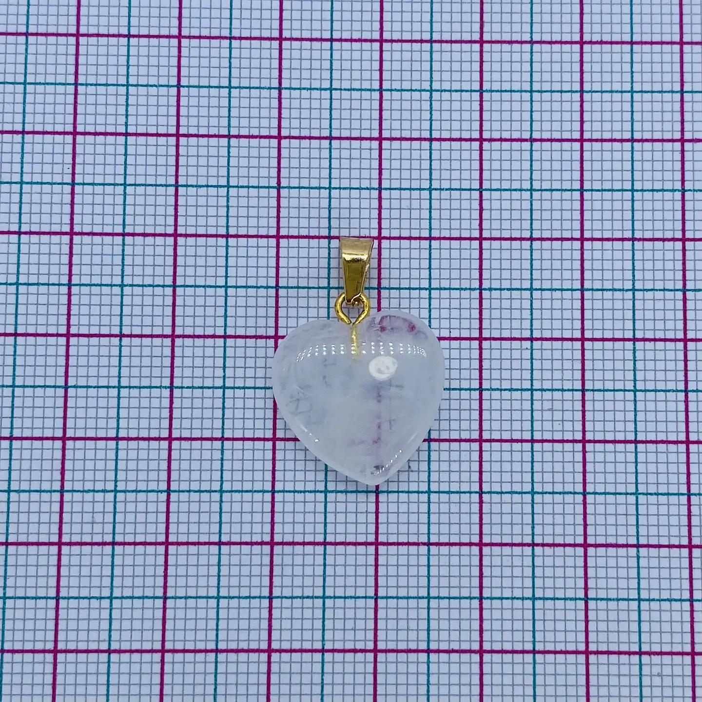 CORAZÓN CUARZO CRISTAL DPC-16CC 2