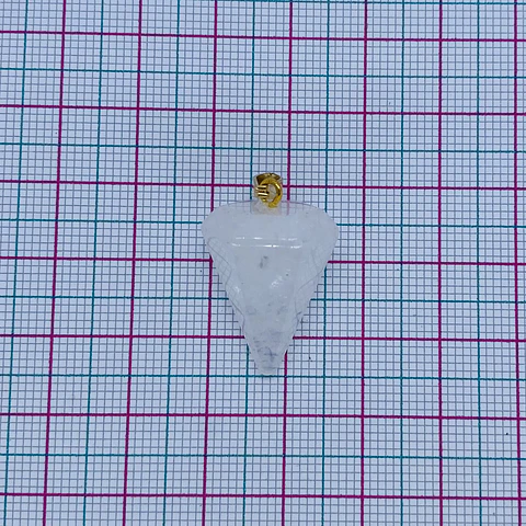 PÉNDULO CUARZO CRISTAL DPP-15X20CC
