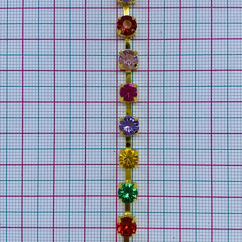STRASS COLORES SS28.