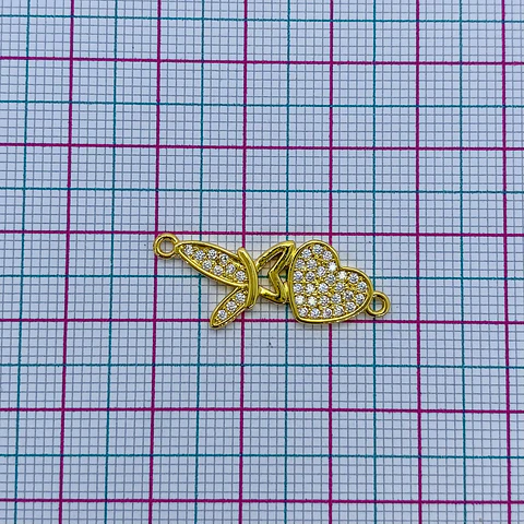 CORAZÓN MARIPOSA RODIO T00580038