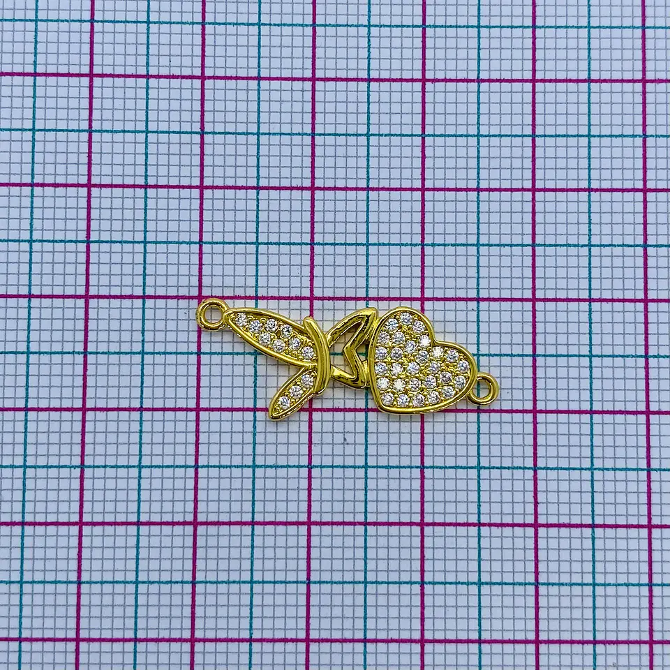 CORAZÓN MARIPOSA RODIO T00580038 2