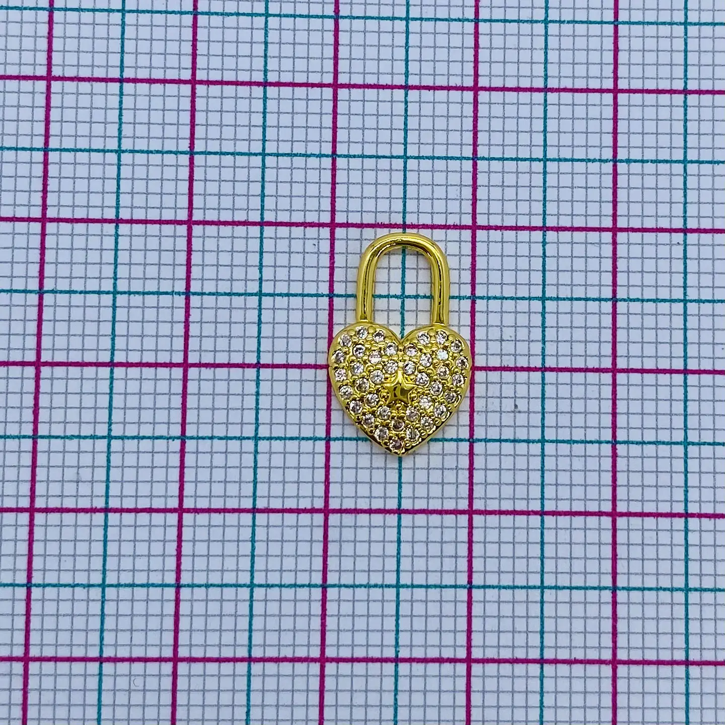 CORAZÓN CANDADO RODIO T01590144 2