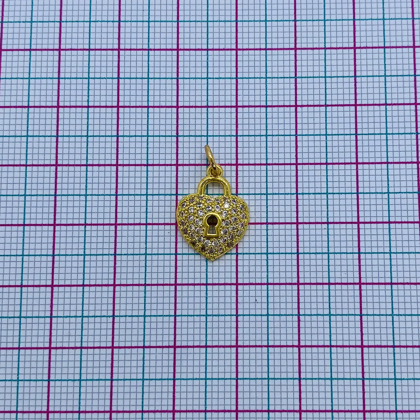 CORAZÓN CANDADO RODIO T00580019 2