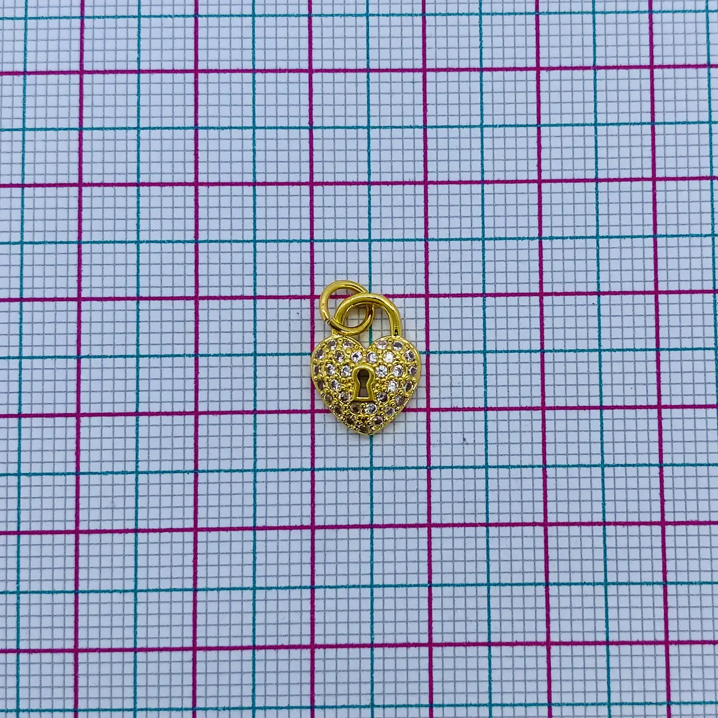 CORAZÓN CANDADO RODIO T01590145 2