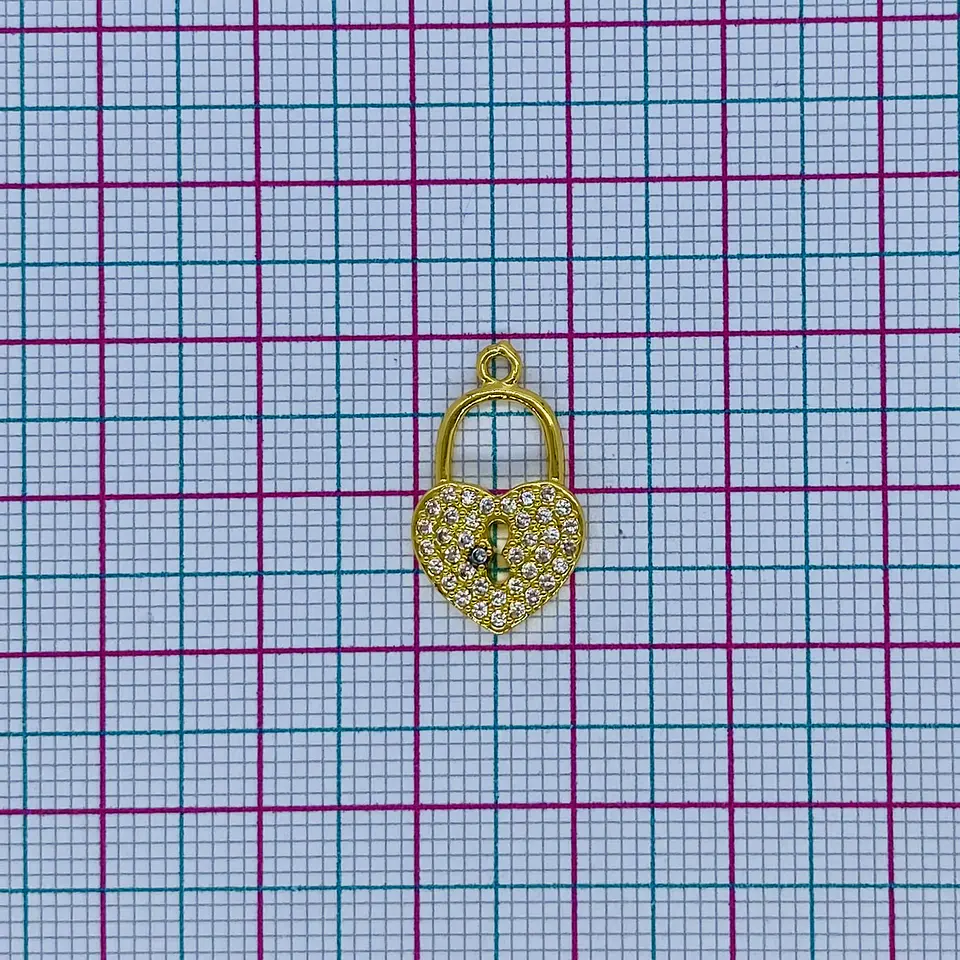 CORAZÓN CANDADO RODIO T00580040 2
