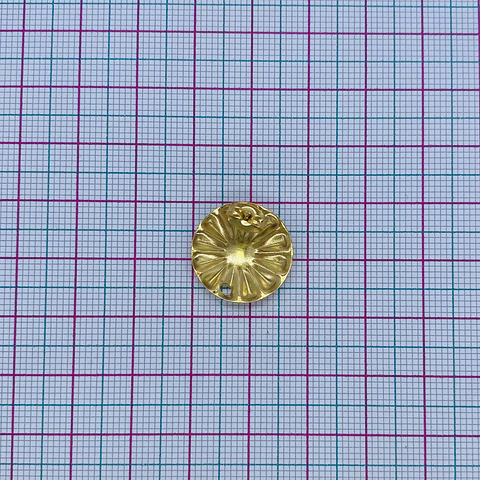 TOPO FLOR ACERO TP-2407
