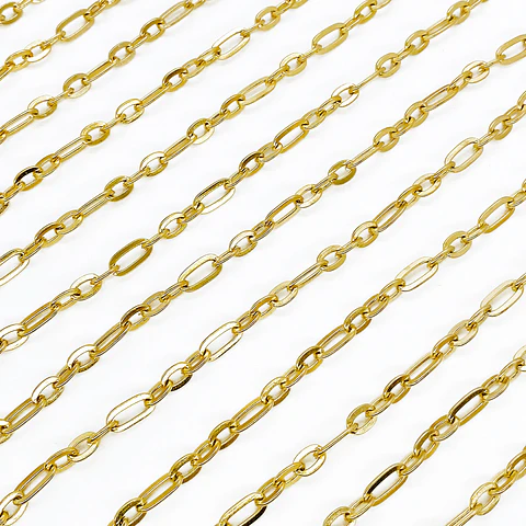 CADENA ✦ ACERO FIGARO 5MM