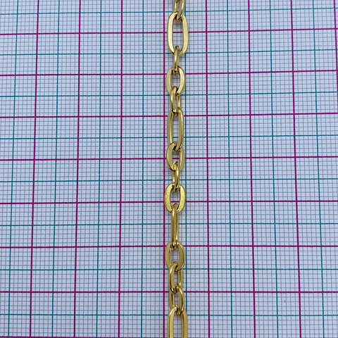 CADENA ✦ ACERO FIGARO 5MM