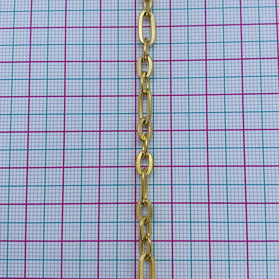 CADENA ✦ ACERO FIGARO 5MM 2