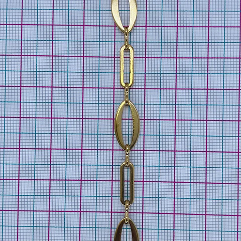 CADENA ✦ ACERO COMBINADA 9MM