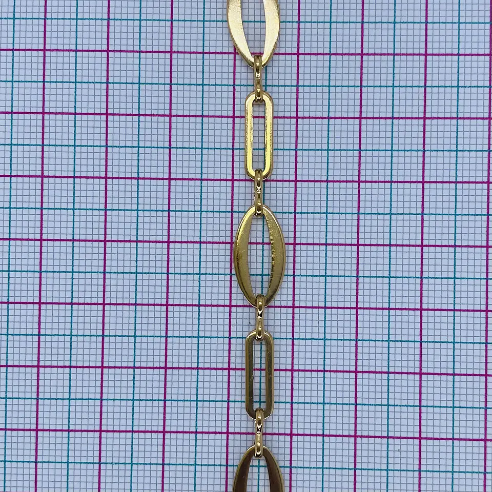 CADENA ✦ ACERO COMBINADA 9MM 2
