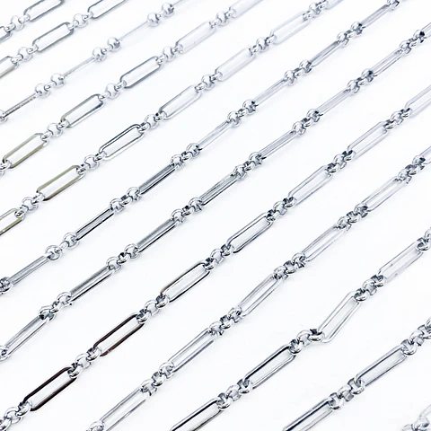 CADENA ✦ ACERO ALTERNA 4MM