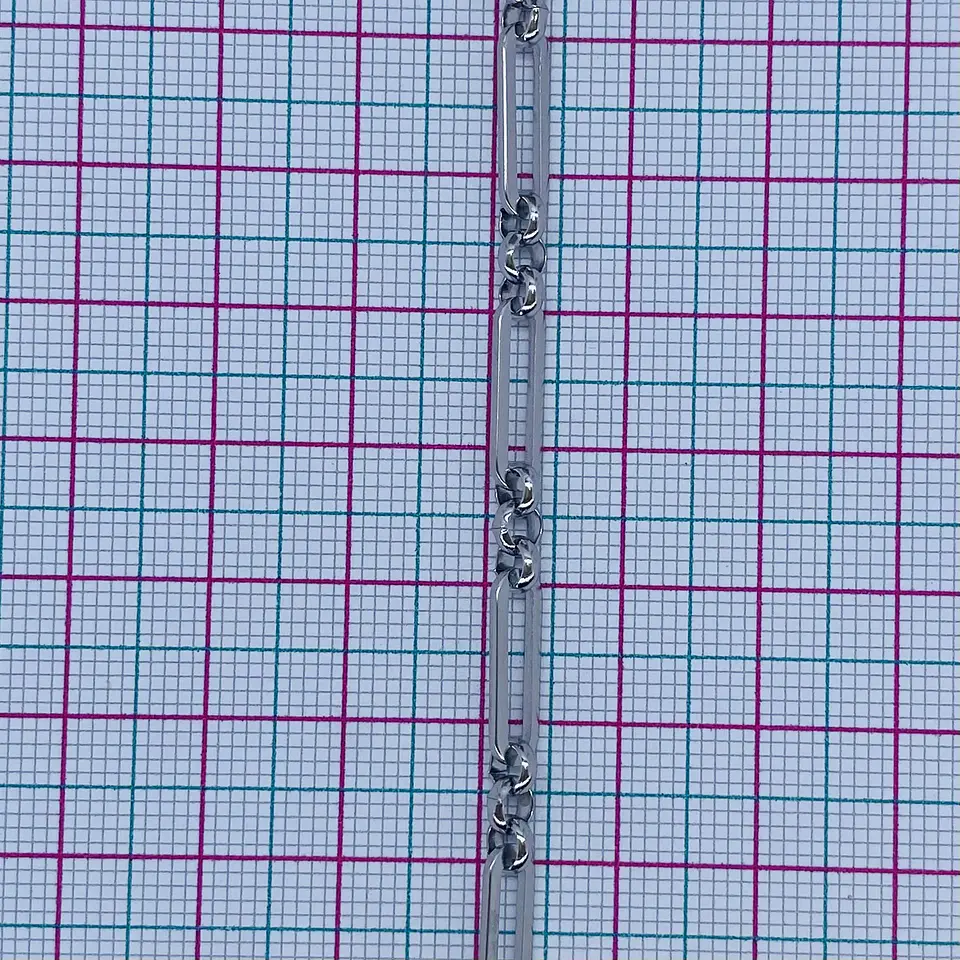 CADENA ✦ ACERO ALTERNA 4MM 2