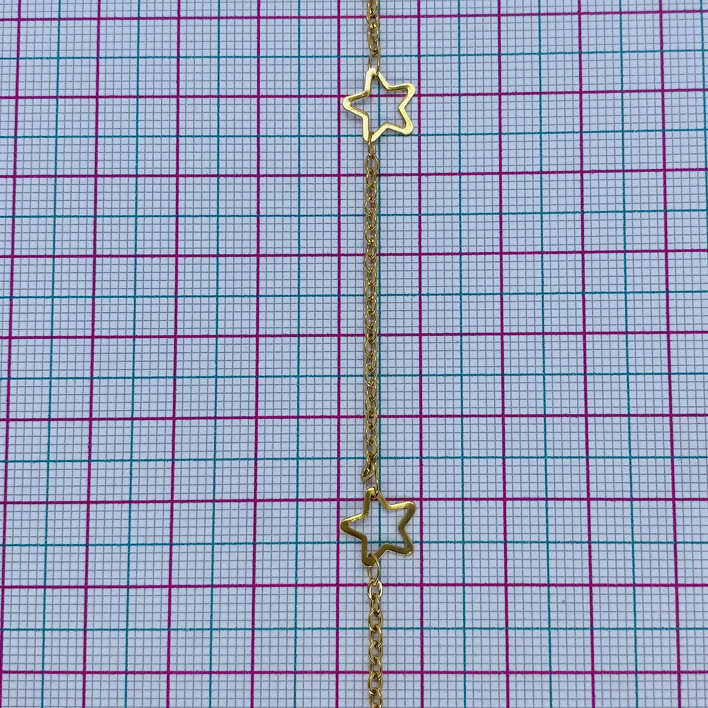 CADENA ✦ ACERO ESTRELLAS 2