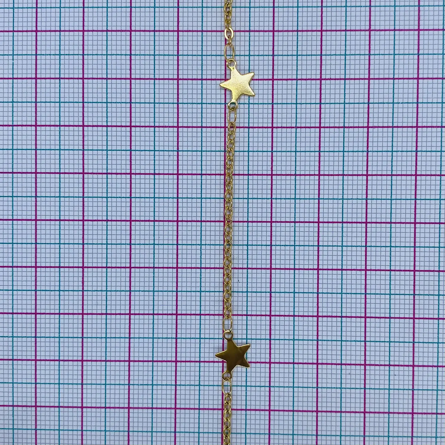 CADENA ✦ ACERO ESTRELLAS 2