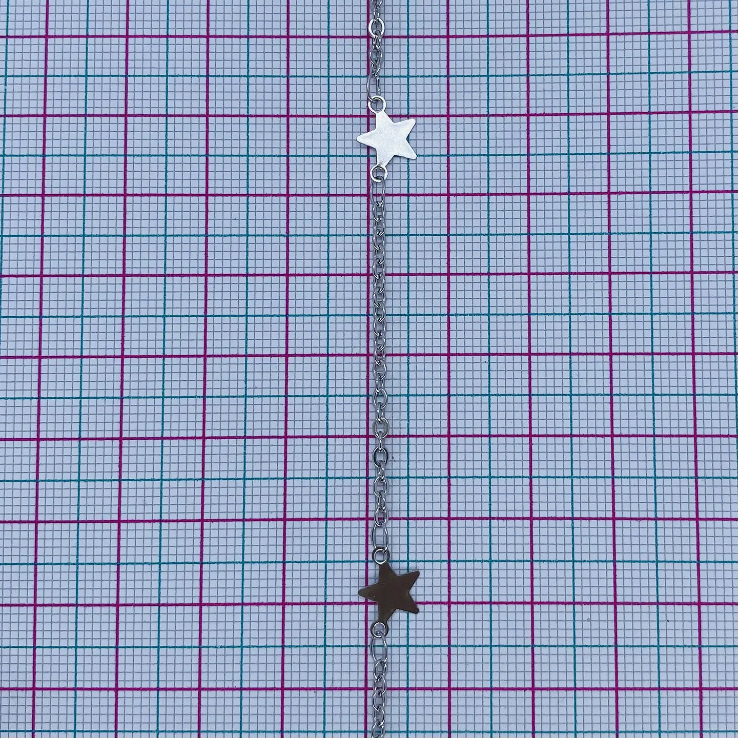 CADENA ✦ ACERO ESTRELLAS 2