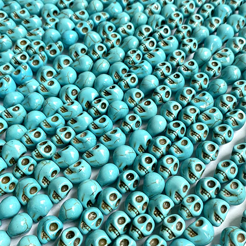 SEPARADOR ✦ CALAVERA FÓSIL 10MM