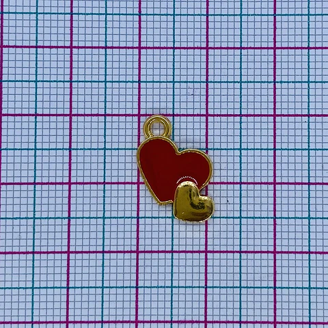 CORAZÓN BAÑO DE ORO (ELIGE TU FAVORITO) F60822-G/COLOR
