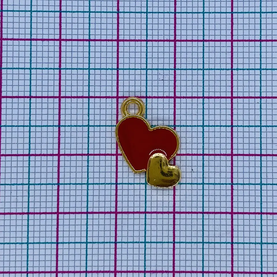 CORAZÓN BAÑO DE ORO (ELIGE TU FAVORITO) F60822-G/COLOR 2
