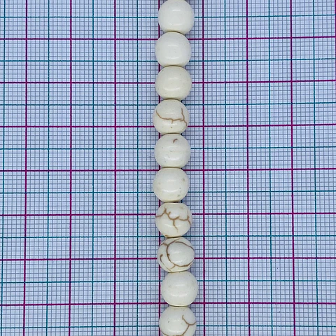SEPARADOR ✦ BOLA FÓSIL 8MM (ELIGE TU COLOR FAVORITO) 