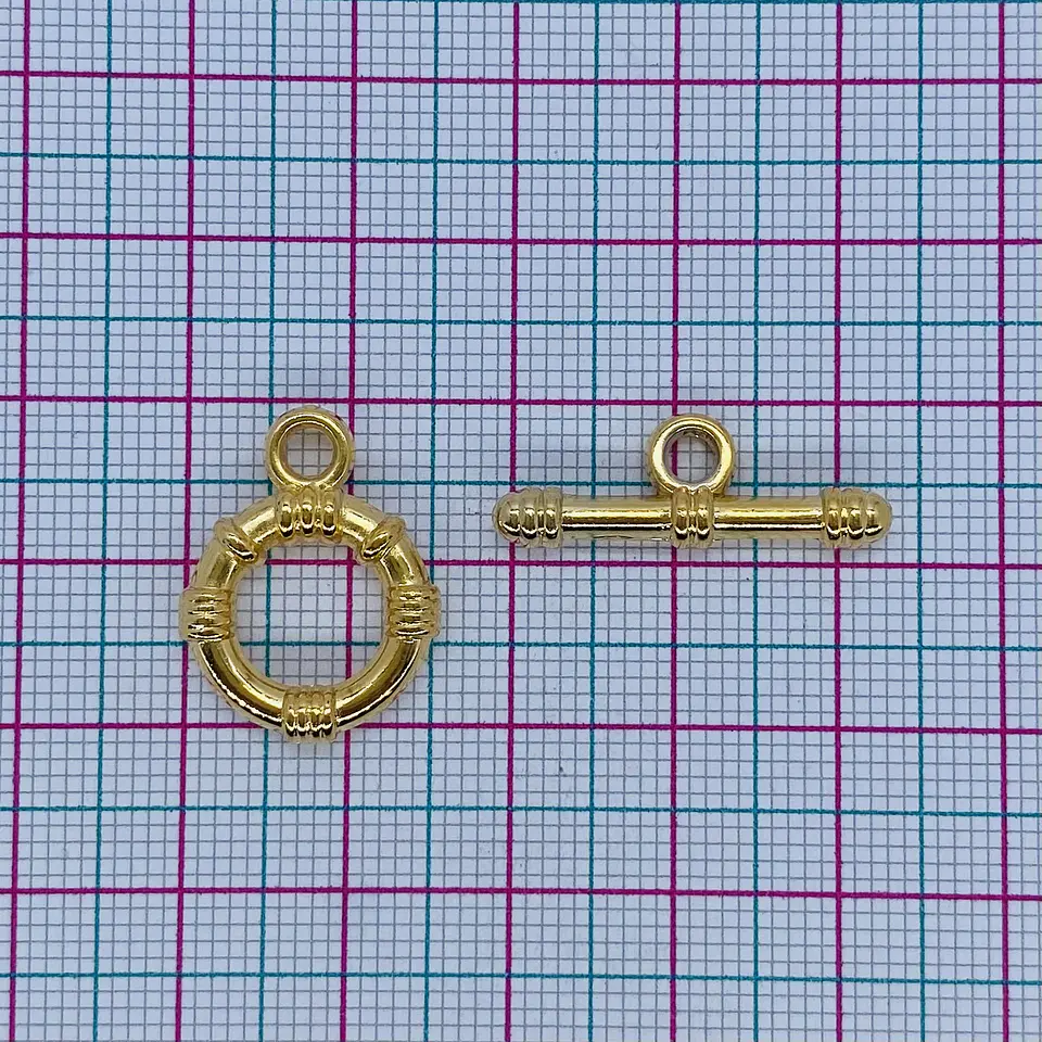 BROCHE SALVAVIDAS BAÑO DE ORO H360-4   2