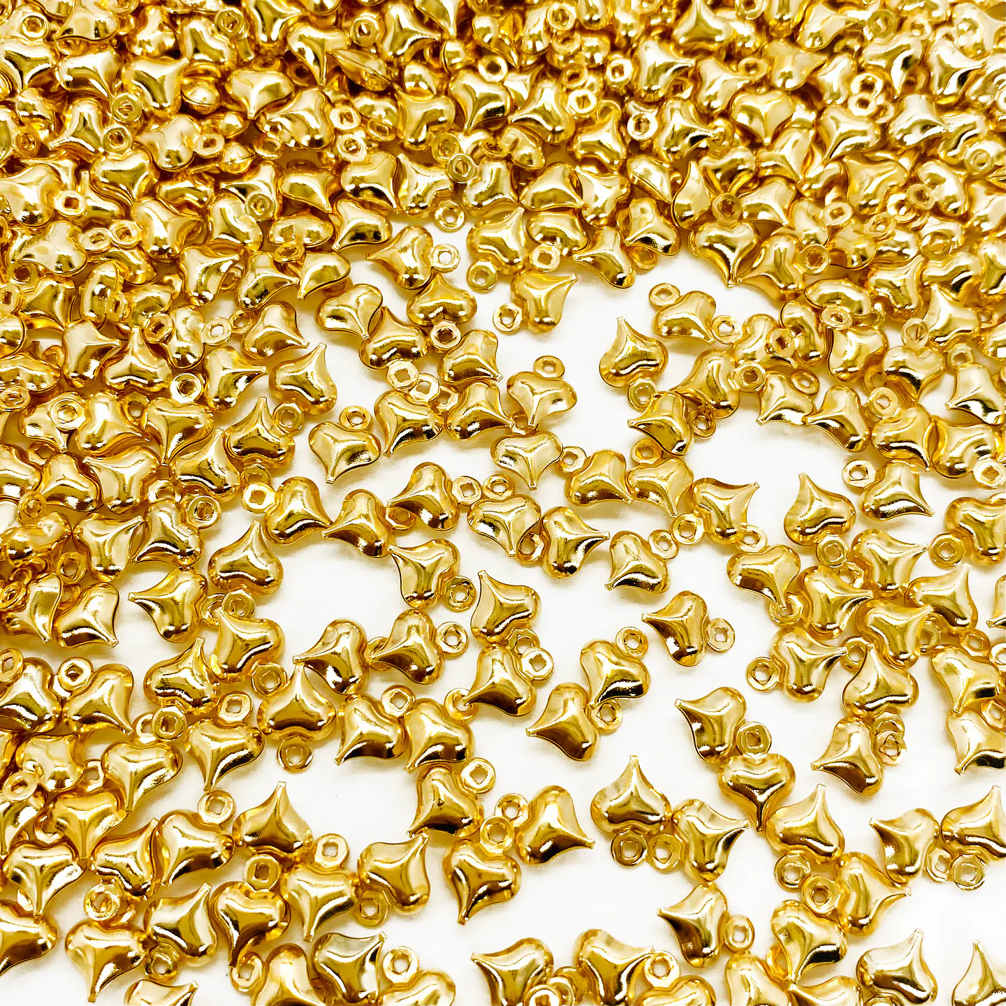 CORAZÓN MINI DIJE BAÑO DE ORO WZ00781-1-G 1
