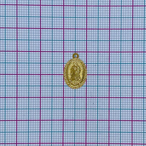 VIRGEN GUADALUPE MINI DIJE BAÑO DE ORO SQ-1425-G
