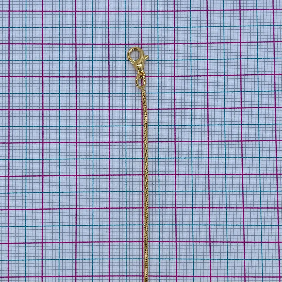 CADENA REDONDA BAÑO DE ORO S-8114-45 2