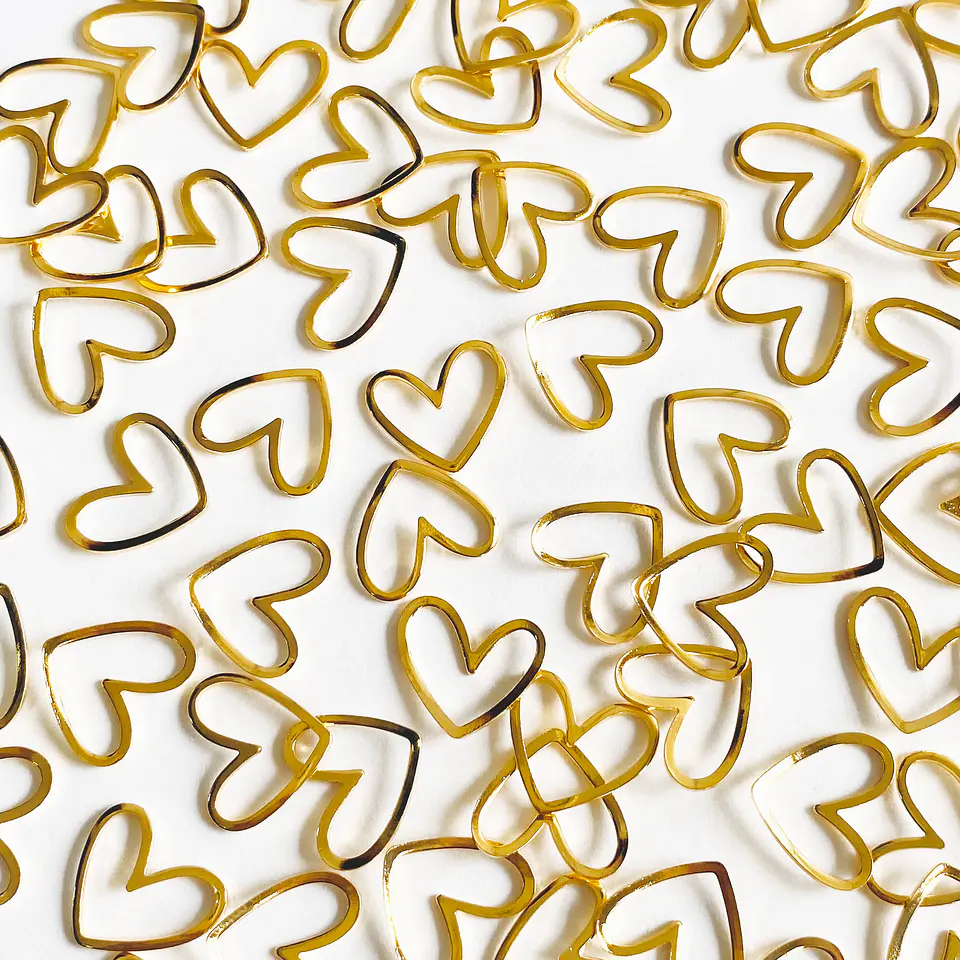 CORAZÓN BAÑO DE ORO T6535 1