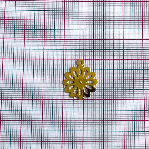 TOPO FLOR ACERO YH-2226D