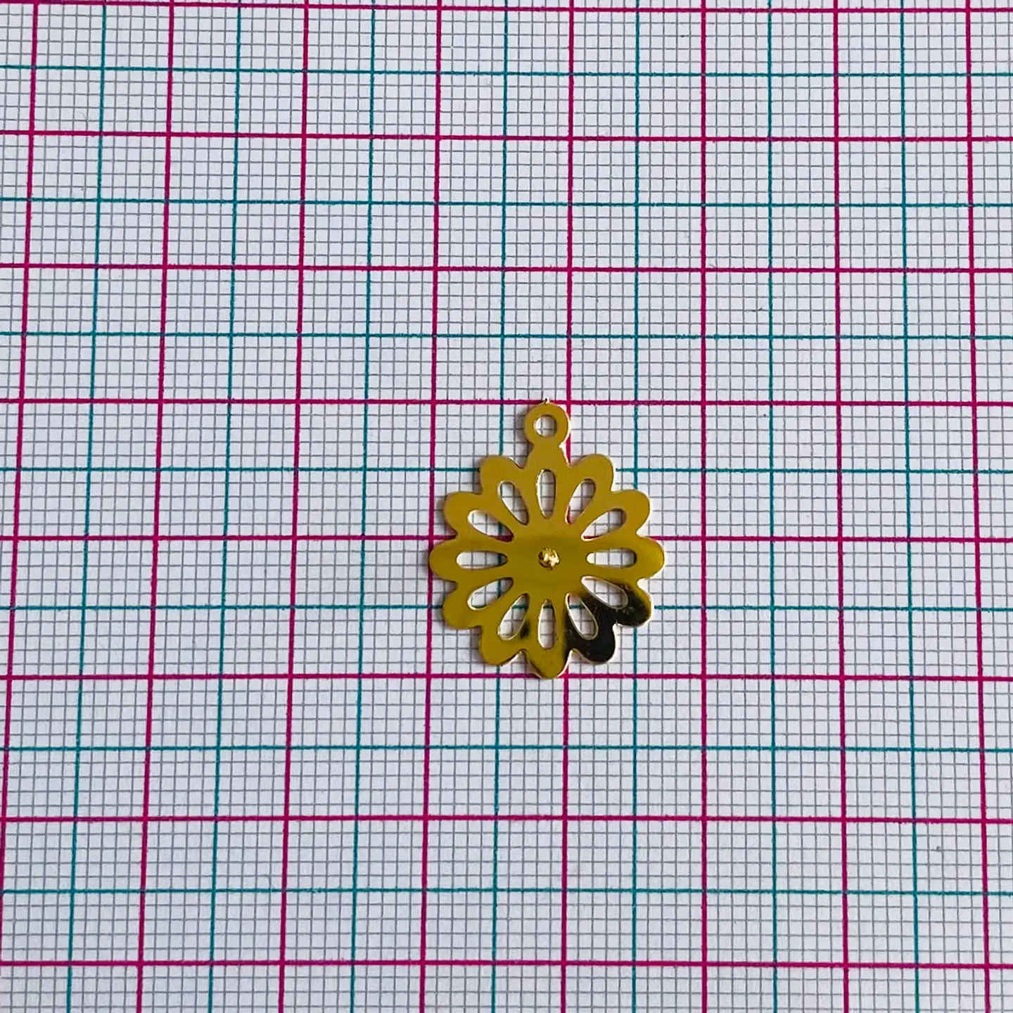 TOPO FLOR ACERO YH-2226D 2