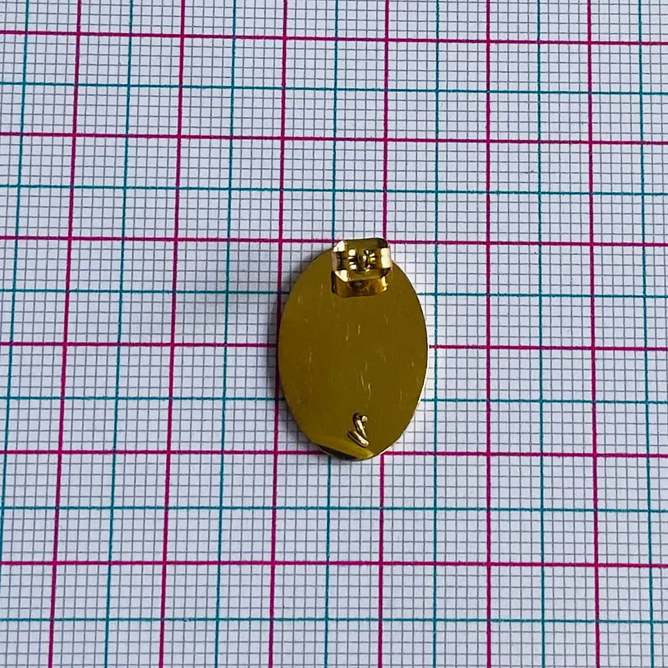 TOPO OVALO ACERO YH-2219 2