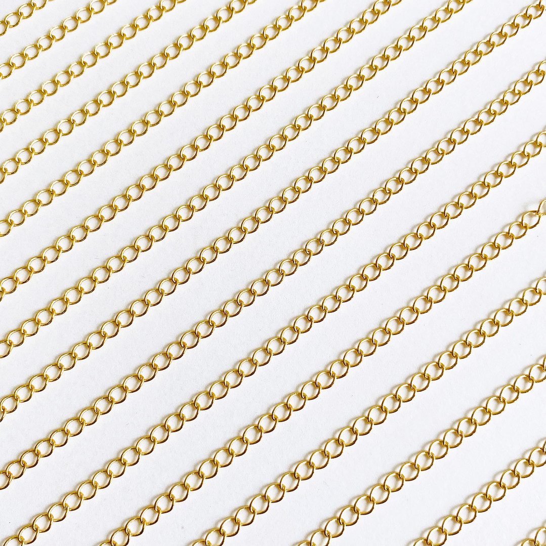 CADENA ESLABÓN BAÑO DE ORO M-1118-MT                                      1