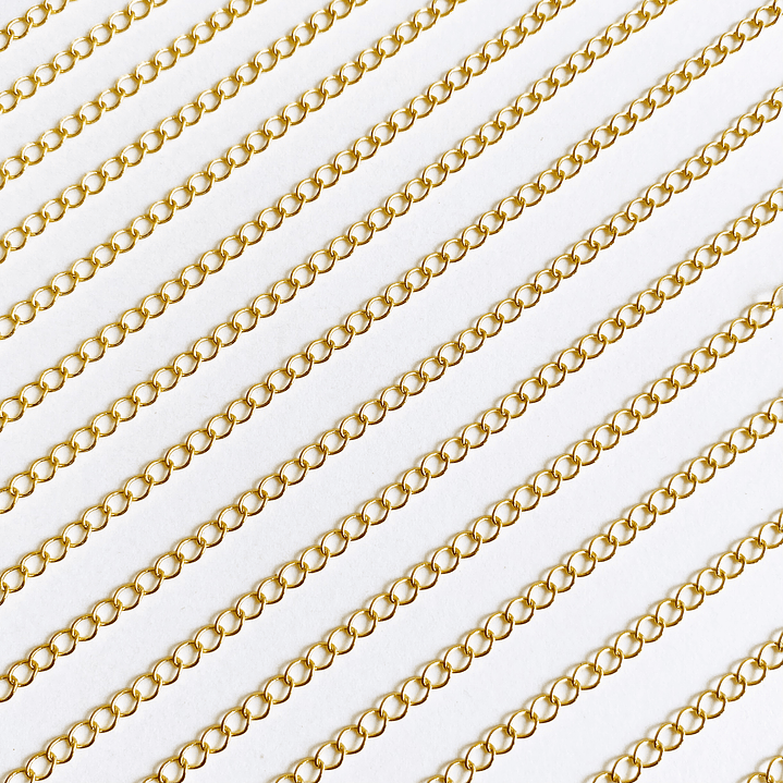 CADENA ESLABÓN BAÑO DE ORO M-1118-MT                                      1