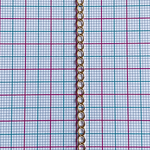 CADENA ESLABÓN BAÑO DE ORO M-1118-MT                                     