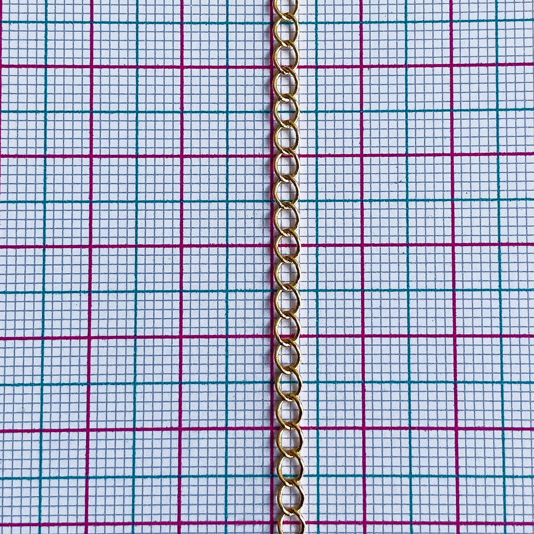 CADENA ESLABÓN BAÑO DE ORO M-1118-MT                                      2