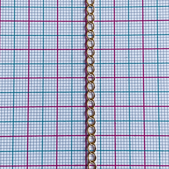 CADENA ESLABÓN BAÑO DE ORO M-1118-MT                                      2